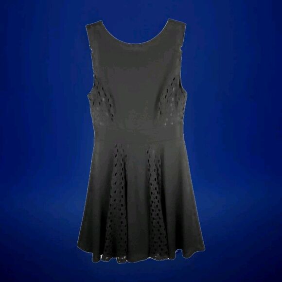 Altar'd State Dress Womens M Black Sleeveless Fit and Flare Lace Feminine - Picture 9 of 16